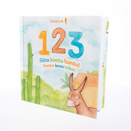 123 Siña konta huntu! Samen leren tellen.