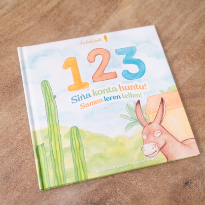 123 Siña konta huntu! Samen leren tellen.