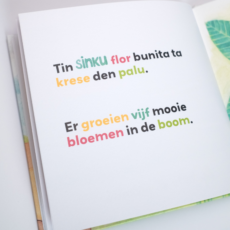 123 Siña konta huntu! Samen leren tellen.
